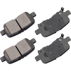 Rear Ceramic Brake Pads Kits 4pcs fit for 2001-2006 for Acura MDX,2002-2004 for Honda Odyssey,2003-2008 for Honda Pilot