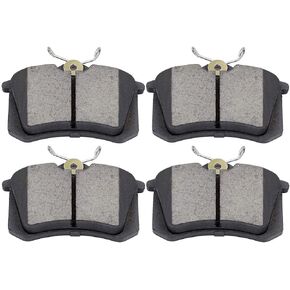 Brake Pads,ECCPP 4pcs Rear Ceramic Brake Pads Kit for Audi A3 A4 A6 S4 S6 S8 TT Allroad Quattro,for VW for Beetle/for Cabrio/for Corrado/for Eos/for Golf/for Jetta/Passat/for Quantum/for Scirocco