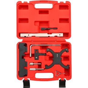 DASBET Engine Camshaft Timing Locking Tool Kit Compatible with Ford Focus Fiesta Mazada 1.25 1.4 1.6 1.7 1.8 2.0 Twin Cam 16V Engine Ecoboost 1.6 Ti-VCT 1.5/1.6VVT 2.0 TDCi 303-1097 303-748 303-1550