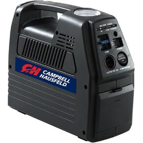 Campbell Hausfeld 12 Volt Inflator, Rechargeable, Compressor for Tire Inflation (CC2300)