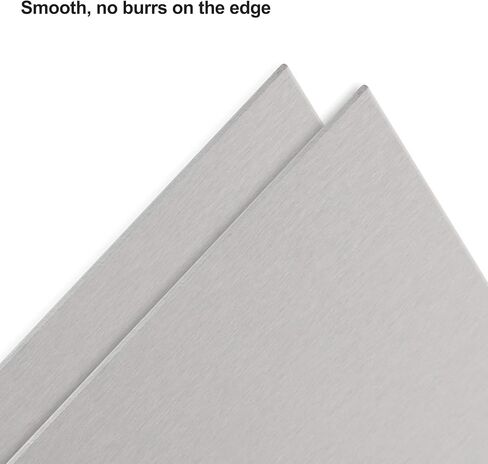 2 قطعة من صفائح الألومنيوم 3003 H14، سمك 6 بوصة × 6 بوصة، 0.032 بوصة (0.81 مم)، ألواح ألومنيوم مرفقة بطبقة مزدوجة الجوانب in Kuwait