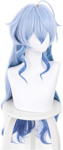 باربرا ذيل حصان مزدوج شقراء أنيمي شعر مستعار تأثيري للعبة Genshin Impact Cosplay شعر مستعار للهالوين in Saudi Arabia