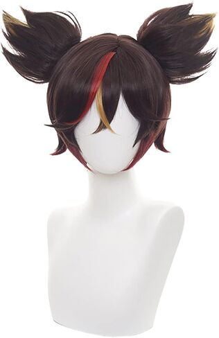 باربرا ذيل حصان مزدوج شقراء أنيمي شعر مستعار تأثيري للعبة Genshin Impact Cosplay شعر مستعار للهالوين in Saudi Arabia