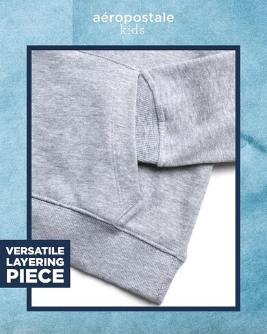 AEROPOSTALE Boys' Sweatsuit Set - 2 Piece Fleece Hoodie Sweatshirt and Jogger Sweatpants - Matching Pants Set for Boys (4-12) in Saudi Arabia