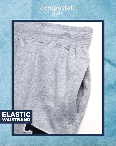 AEROPOSTALE Boys' Sweatsuit Set - 2 Piece Fleece Hoodie Sweatshirt and Jogger Sweatpants - Matching Pants Set for Boys (4-12) in Saudi Arabia