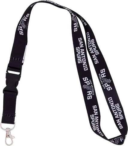 سلسلة مفاتيح Desert Cactus San Antonio Spurs Lanyard قابلة للفصل، NBA الانفصالية، إبزيم كبس، الرابطة الوطنية لكرة السلة، مفاتيح السيارة، حامل شارة الهوية (الحبل 3) in Kuwait