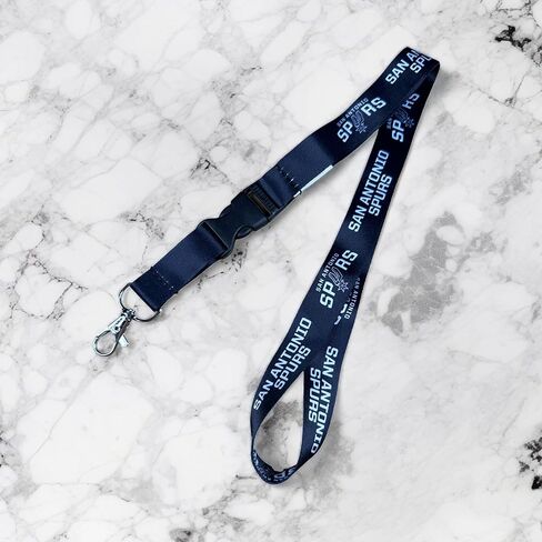 سلسلة مفاتيح Desert Cactus San Antonio Spurs Lanyard قابلة للفصل، NBA الانفصالية، إبزيم كبس، الرابطة الوطنية لكرة السلة، مفاتيح السيارة، حامل شارة الهوية (الحبل 3) in Kuwait