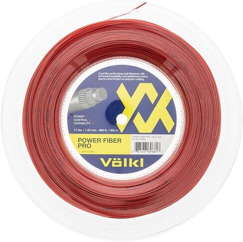 Volkl Power Fiber Pro | Tennis Racquet String | Durability | Feel & Control | Multifilament String in Saudi Arabia