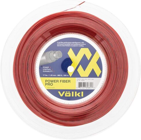 Volkl Power Fiber Pro | Tennis Racquet String | Durability | Feel & Control | Multifilament String in Saudi Arabia