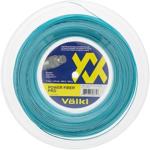 Volkl Power Fiber Pro | Tennis Racquet String | Durability | Feel & Control | Multifilament String in Saudi Arabia