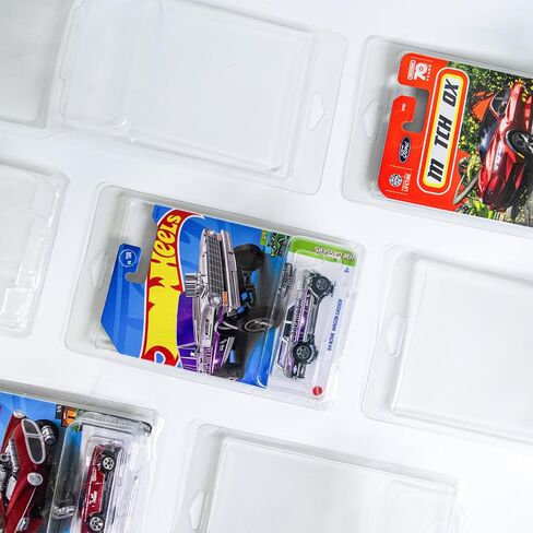 24 Pack for Hot Wheels. & Matchbox. Enhance Your Display and Storage Experience with Protector Cases, 6.5" x 4.25 (24) in Saudi Arabia