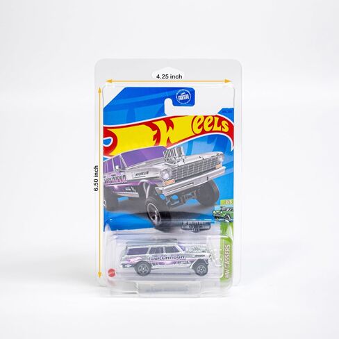 24 Pack for Hot Wheels. & Matchbox. Enhance Your Display and Storage Experience with Protector Cases, 6.5" x 4.25 (24) in Saudi Arabia