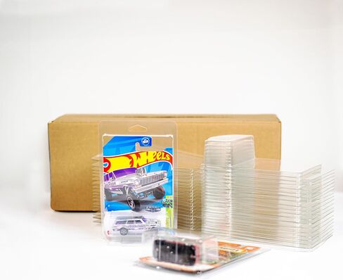 24 Pack for Hot Wheels. & Matchbox. Enhance Your Display and Storage Experience with Protector Cases, 6.5" x 4.25 (24) in Saudi Arabia