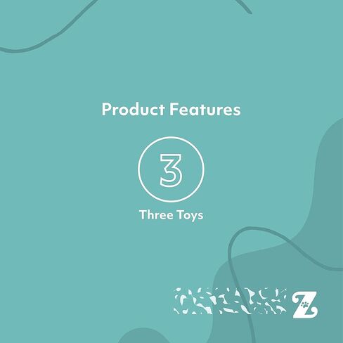ZippyPaws Squeakie Buddies - مجموعة مكونة من 3 عبوات من ألعاب الكلاب التي تصدر أصواتًا خالية من الحشو، وألعاب الجراء غير المحشوة، وأشياء للكلاب الصغيرة والمتوسطة - الدب والأرنب والقرد in Saudi Arabia