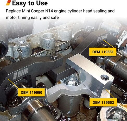 EWK عمود الحدبات أداة توقيت محاذاة قفل المشبك لسيارات BMW Mini Cooper S N14 R55 R56 R57 in Kuwait