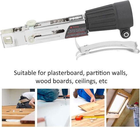 محول ChainNailGunAdapter SimpleOperation، قابل لإعادة الشحن، كهربائي، براغي تشديد، معدات غير قابلة للسقوط، بديلة للأسقف in Kuwait