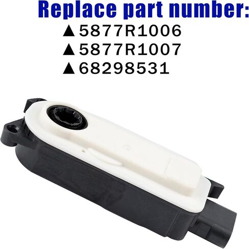 محرك محرك شبكة المصراع RAPIHIDAN 5877R1006 متوافق مع دودج رام 1500 2019-2021، مناسب لسيارة جيب شيروكي 2016-2021، مناسب لسيارة فورد برونكو إسكيب 2021-2022، بديل BLDC الذكي 68298531 in Kuwait