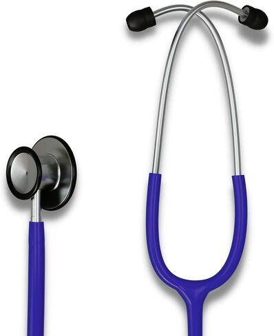 HCS Blue Stethoscope, Classic Lightweight - Dual Head, Medical Grade Stethoscopes for Nurses, Students, Home - 22 inch Tubing in Kuwait