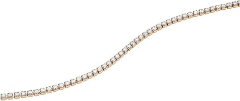 Daniel Wellington Classic Tennis Bracelet Necklace, Adjustable Stainless Steel Crystal Bracelet Necklace in Saudi Arabia