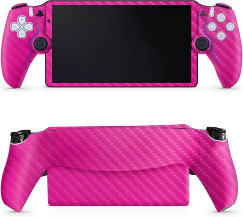 Carbon Fiber Gaming Skin Compatible with PS5 Portal Remote Player - Battle Ball - Premium 3M Vinyl Protective Wrap Decal Cover - Easy to Apply | Crafted in The USA by MightySkins in Saudi Arabia