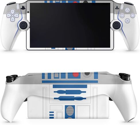 Carbon Fiber Gaming Skin Compatible with PS5 Portal Remote Player - Battle Ball - Premium 3M Vinyl Protective Wrap Decal Cover - Easy to Apply | Crafted in The USA by MightySkins in Saudi Arabia