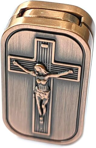 Fidget Slider 3 Layer Fidget Toys, Metal Magnetic Haptic Fidget Toy, Fidget Toys Adults for Anxiety/ADHD/Stress Relief, Gift for Boyfriend, Husband and Father (Bronze) in Saudi Arabia