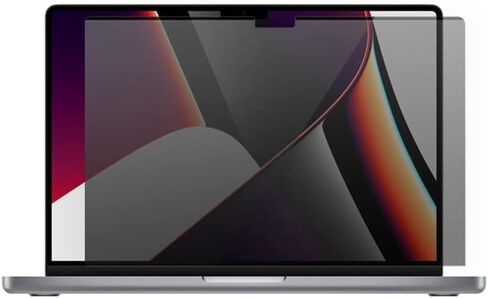 شاشة خصوصية مغناطيسية من nozza لجهاز MacBook pro 2021 مقاس 16 بوصة، فلتر كمبيوتر محمول مضاد للوهج ومقاوم للخدش، متوافق مع جهاز Macbook Pro 16 بوصة 2021، سهل التشغيل/الإيقاف in Kuwait