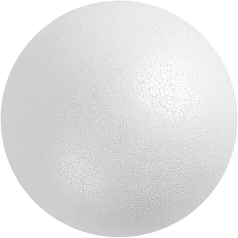 Large Foam Balls Large Craft Foam Ball 7.86 Inches Round Solid Foam Shape Polystyrene Smooth Modeling Foam Sphere for Art Projects Wedding Christmas Favors Foam Balls for Crafts in Saudi Arabia