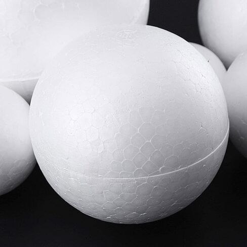 Large Foam Balls Large Craft Foam Ball 7.86 Inches Round Solid Foam Shape Polystyrene Smooth Modeling Foam Sphere for Art Projects Wedding Christmas Favors Foam Balls for Crafts in Saudi Arabia