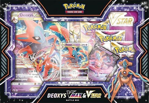 Pokemon TCG: Deoxys VMAX VSTAR Battle Box in Saudi Arabia