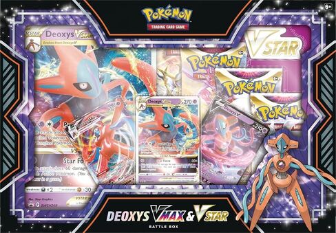 Pokemon TCG: Deoxys VMAX VSTAR Battle Box in Saudi Arabia