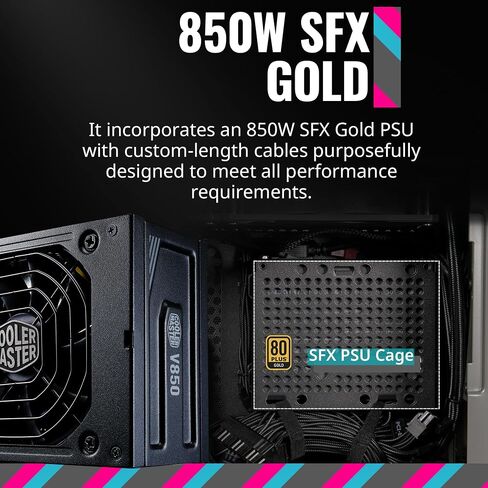 كمبيوتر ألعاب Cooler Master NR2 Pro - i7 14700F - NVIDIA GeForce RTX 4070 Super - 32 جيجا DDR5 6000 ميجا هرتز - 1 تيرابايت M.2 NVMe SSD - WiFi - Windows 11 - كمبيوتر مكتبي in Kuwait