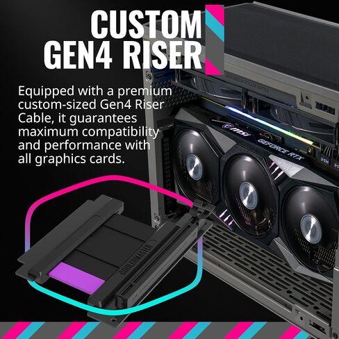 كمبيوتر ألعاب Cooler Master NR2 Pro - i7 14700F - NVIDIA GeForce RTX 4070 Super - 32 جيجا DDR5 6000 ميجا هرتز - 1 تيرابايت M.2 NVMe SSD - WiFi - Windows 11 - كمبيوتر مكتبي in Kuwait