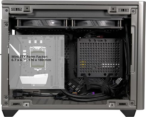 كمبيوتر ألعاب Cooler Master NR2 Pro - i7 14700F - NVIDIA GeForce RTX 4070 Super - 32 جيجا DDR5 6000 ميجا هرتز - 1 تيرابايت M.2 NVMe SSD - WiFi - Windows 11 - كمبيوتر مكتبي in Kuwait