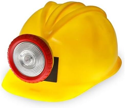 قبعة جاكوبسون هات كومباني للرجال من البلاستيك الصلب، أصفر، للكبار in Kuwait