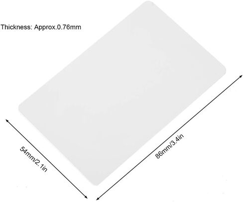 بطاقة RFID 125 كيلو هرتز، 100 قطعة من بطاقات الوصول RFID بدون تلامس EM4100 للقراءة فقط، بطاقات التحكم في الوصول إلى الباب الذكي وبطاقات الهوية الذكية للقرب من RFID in Kuwait