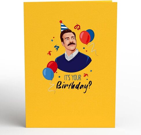 Lovepop Ted Lasso Happy Father's Day Pop-Up Card, 5 X 7", Funny Card for Husband or Dad, Greeting Card with Envelope in Saudi Arabia