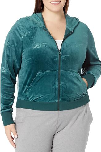 Reebok Women's Full-Zip Crop Hoodie in Saudi Arabia