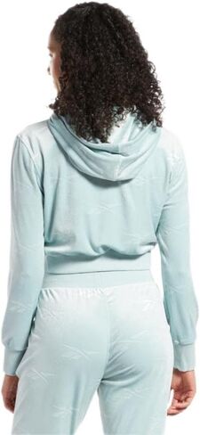Reebok Women's Full-Zip Crop Hoodie in Saudi Arabia