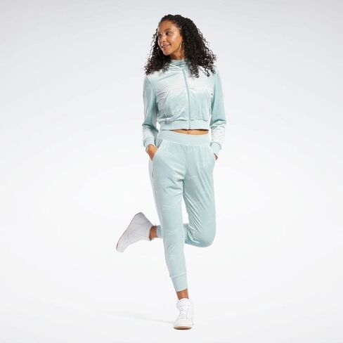 Reebok Women's Full-Zip Crop Hoodie in Saudi Arabia