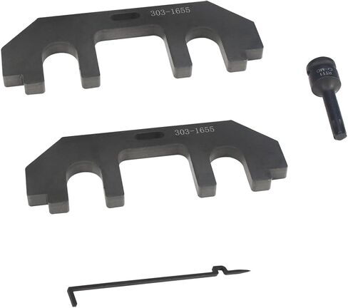 UTMALL 303-1655 أداة توقيت محاذاة عمود الحدبات متوافقة مع Ford 3.5L EcoBoost ترقية GT F-150 Expedition Lincoln Navigator، أداة تثبيت الكاميرا مع مقبس إزالة برغي رأس الأسطوانة in Kuwait