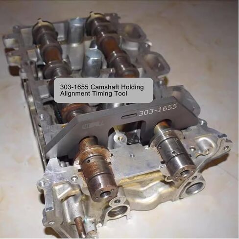UTMALL 303-1655 أداة توقيت محاذاة عمود الحدبات متوافقة مع Ford 3.5L EcoBoost ترقية GT F-150 Expedition Lincoln Navigator، أداة تثبيت الكاميرا مع مقبس إزالة برغي رأس الأسطوانة in Kuwait