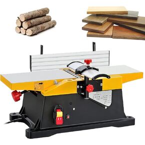 Portable Electric Woodworking Planer, High-Speed 12000R/Min Benchtop Thicknesser for Precise Wood Cutting and Smoothing in Kuwait