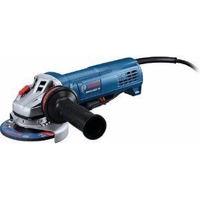 Bosch GWS10 450p 4 1 Thirds in, 10 Amp Angle Grinder with Paddle Switch | 10 Amp Motor Up to 11, 000 Rpm, 4-1/2 Wheel, Anti-Vibration Side Handle, Lock-on Paddle Switch, 5/8-11 Spindle, 120V in Kuwait