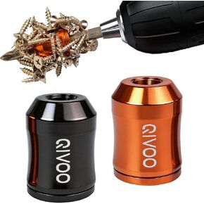 2 Pack Magnetic Bit Holder,N52 Bit Magnetizer for Drill & Impact Driver,Anti-Drop Screw Ring for Tight Spaces,Furniture Assembly & Home Repair in Kuwait