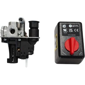 Power Switch Replacement for Fits Fortress 26 Gallon 175 PSI Ultra Quiet Air Compressor | Part #601773 | Fits Model 57336 | ON/OFF Compressor Control Switch in Kuwait