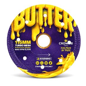 4.5" Turbo Mesh Diamond Grinder Blade "Butter" (Flangeless) in Kuwait