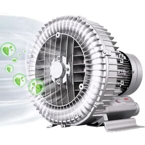Regenerative Blower High-Pressure Vortex Ring Phase Blower Industrial Vacuum Pump,High-Pressure Regenerative Blower, 370W Vortex Ring Pump for Aquariums, Fish Farms, Aquaculture, Industrial in Kuwait