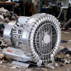 Regenerative Blower High-Pressure Vortex Ring Phase Blower Industrial Vacuum Pump,High-Pressure Regenerative Blower 0.16HP-2.04HP, 120W-1500W Vortex Air Pump for Sewage Aeration, Aquarium, F in Kuwait