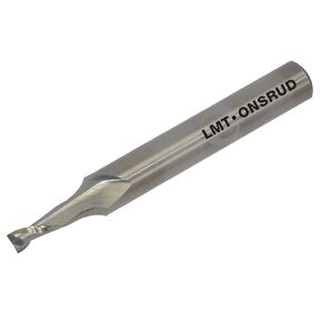 LP 66-309, Solid Carbide, Upcut, Bottom Surfacing Tooling, 0.125" Cutting Diameter, 0.002" Corner Radius, 0.250" 0" Cutting Length, 0.250" 0" Shank Diameter, 2.000" Overall Length, 2 Flute in Saudi Arabia